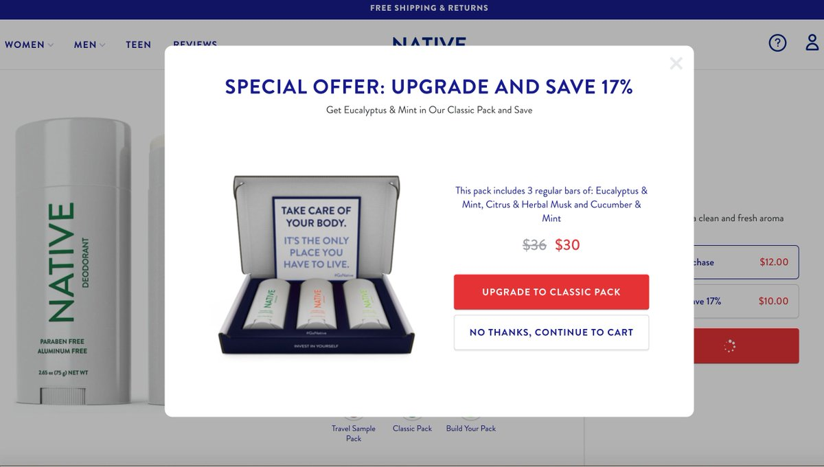 Upselling To Increase AOV