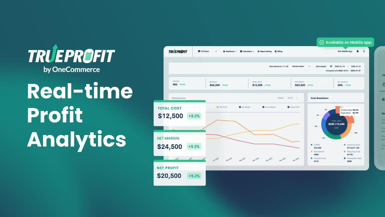TrueProfit Shopify profit tracker apps