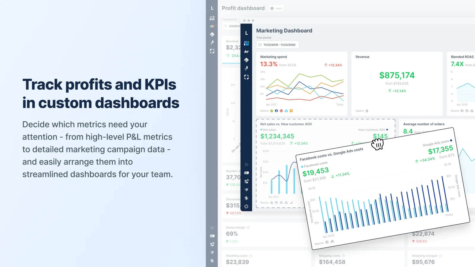 Lifetimely Shopify profit tracker app