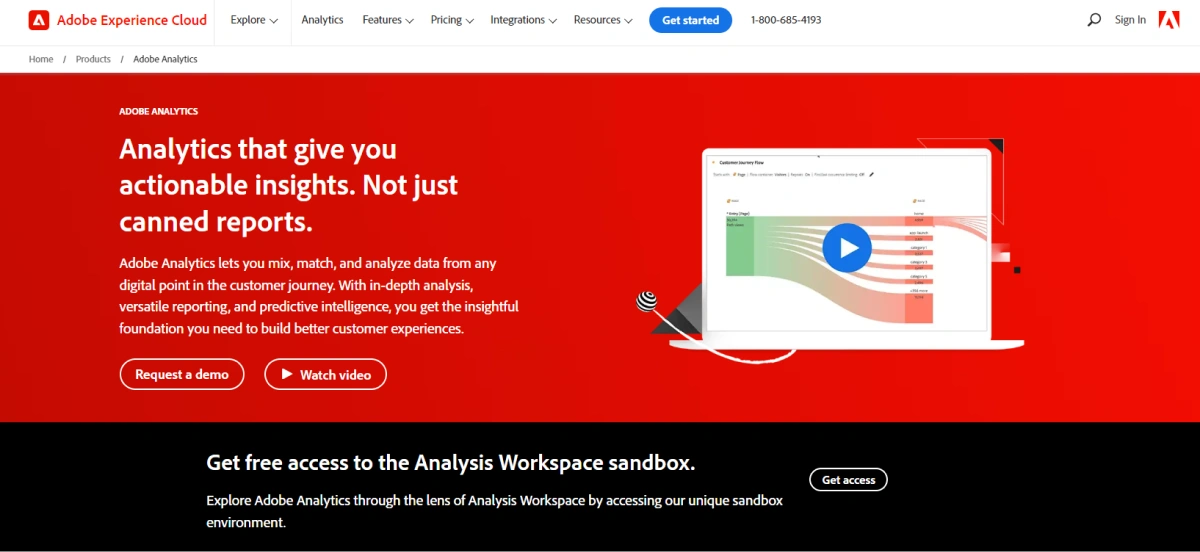 Adobe Analytics offers cross-channel analytics capabilities, providing a holistic view of customer touchpoints.